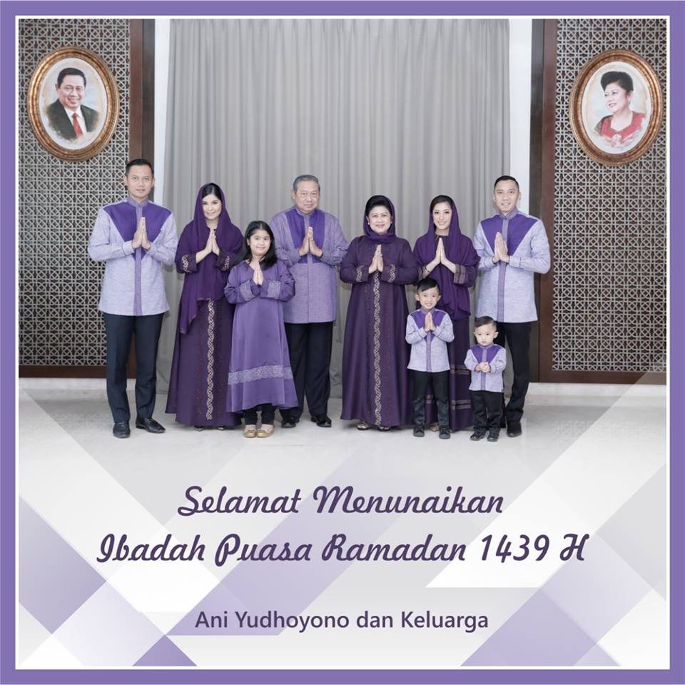 9 Momen meriah keluarga SBY jalani Ramadan, ada rayakan ultah mertua