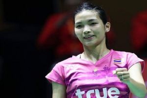 5 Potret manisnya Jongkolphan, pebulutangkis dikalahkan Greysia/Apri