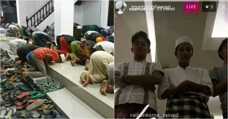 5 Kelakuan orang Indonesia saat tarawih, bikin geleng-geleng kepala