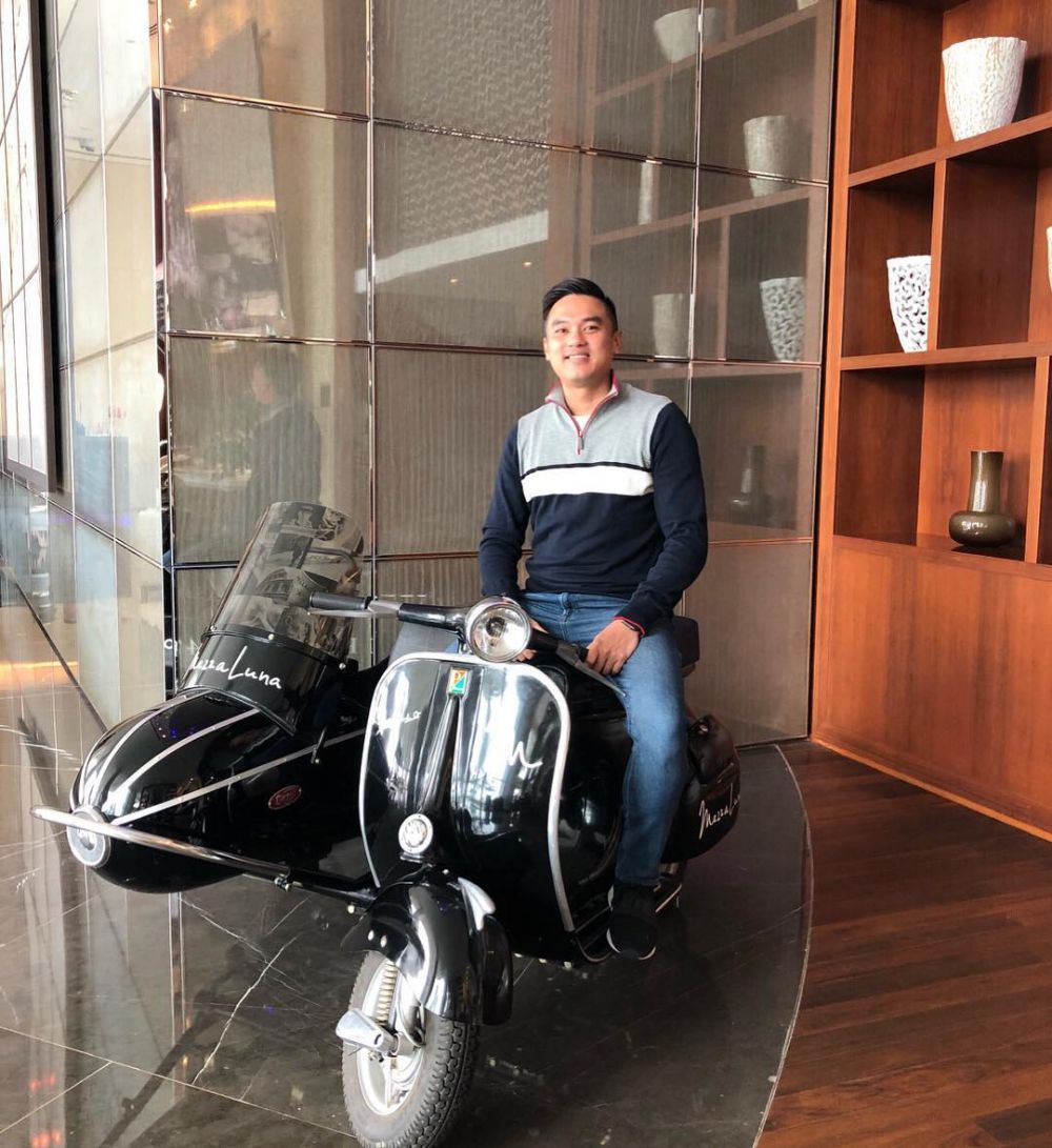 10 Pesona Lingga Ersan, polisi yang jadi teman spesial Vanessa Angel