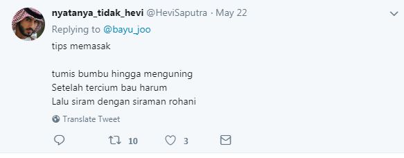 8 Cuitan 'tips memasak ala warganet' ini bikin galau sampai lupa masak