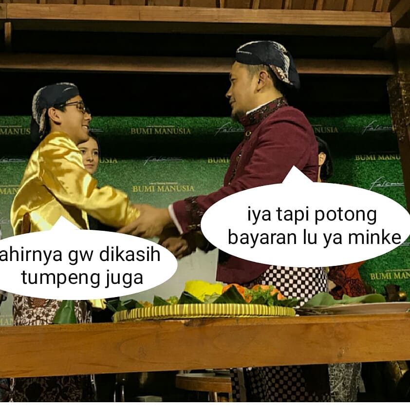 7 Meme 'Iqbaal jadi Minke' ini bikin kamu senyum-senyum sendiri