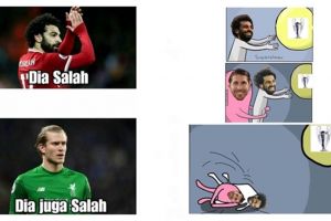 10 Meme insiden Ramos dan Salah ini bikin ketawa miris