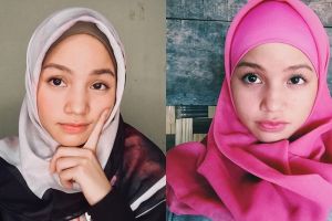 10 Gaya Bella Graceva saat berhijab, imutnya semanis es kepal