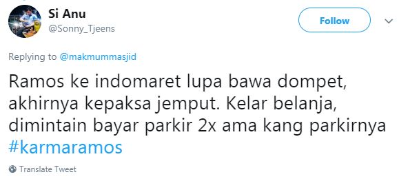 11 Cuitan 'karmanya Sergio Ramos' ini bikin ngakak salto