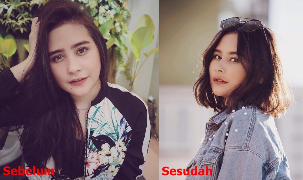7 Seleb cantik yang bikin pangling karena ubah gaya rambutnya