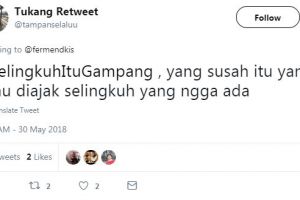 10 Cuitan nyinyir 'selingkuh itu gampang', lucunya bikin pengen nampol