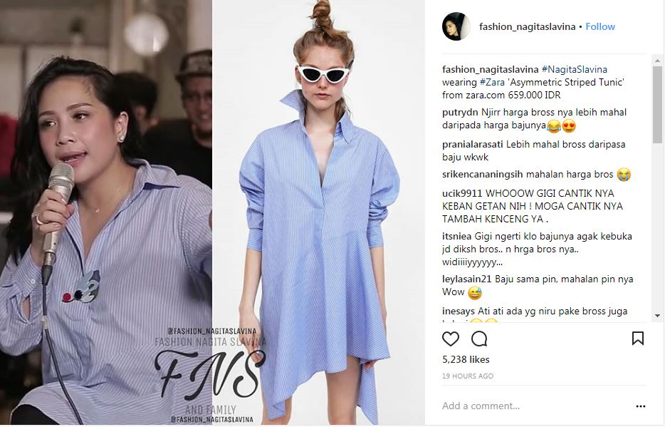 Duet bareng Via Vallen, harga bros yang dipakai Nagita bikin melongo