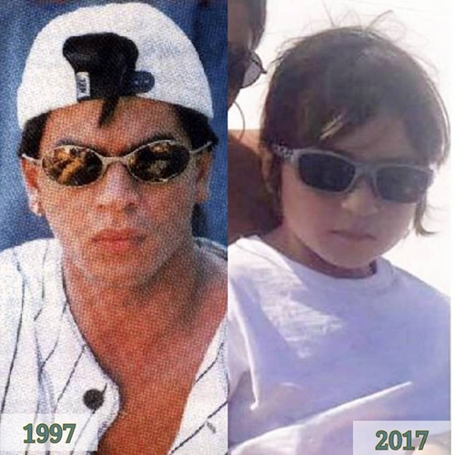 Genap berusia 5 tahun, ini 5 bukti AbRam & Shah Rukh Khan bak kembaran