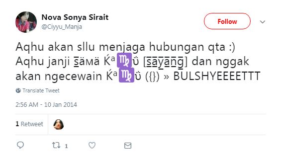 7 Cuitan kekecewaan cinta dalam bahasa Inggris ini bikin ketawa miris