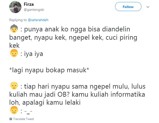 10 Cuitan balada 'bantuin mama' ini kocaknya bikin tersenyum kecut