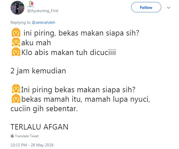 10 Cuitan balada 'bantuin mama' ini kocaknya bikin tersenyum kecut