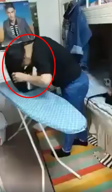 Wanita ini setrika rambutnya sendiri demi tampil keren