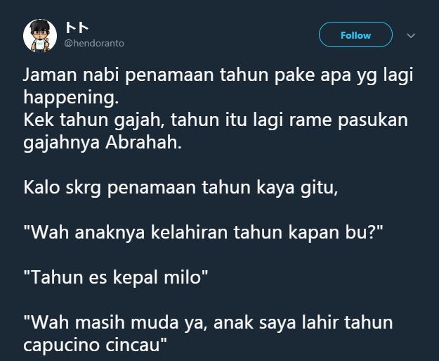 10 Penamaan tahun lahir anak versi apa yang lagi hits ini ngocol abis