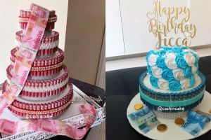 7 Kreasi money cake, kue kekinian yang bakal bikin kamu kaya seketika