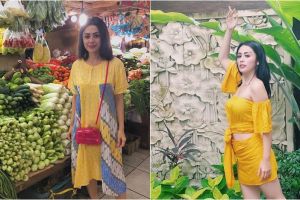 Belanja di pasar pakai daster, Selvy Kitty tuai pujian