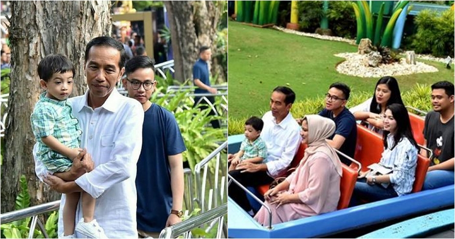 10 Momen Jokowi Ngabuburit bersama keluarga, sederhana banget