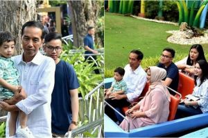 10 Momen Jokowi Ngabuburit bersama keluarga, sederhana banget