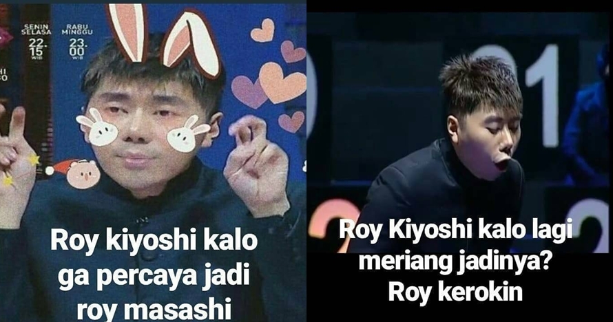 Receh pol, 7 pelesetan nama Roy Kiyoshi ini bakal ceriakan harimu 