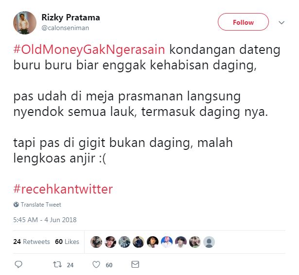 Kocak abis, 10 cuitan 'Old Money Gak Ngerasain' ini berkedok curhat