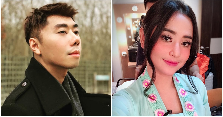 Roy Kiyoshi dipeluk Dewi Perssik dari belakang, langsung bikin heboh