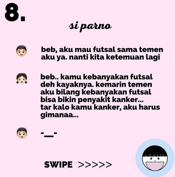 9 Obrolan 'tipe pacaran' ini bikin tiba-tiba cekikikan sendiri