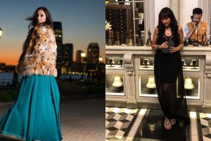 11 Gaya glamor Tata Cahyani, mantan istri Tommy yang makin menawan