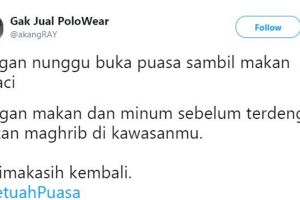 10 Cuitan 'Petuah Puasa' ini bikin tersenyum lahir dan batin