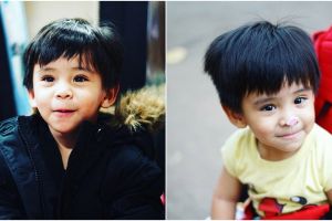 8 Potret gemas Mikhail Zayn, putra Eriska Rein yang ganteng abis