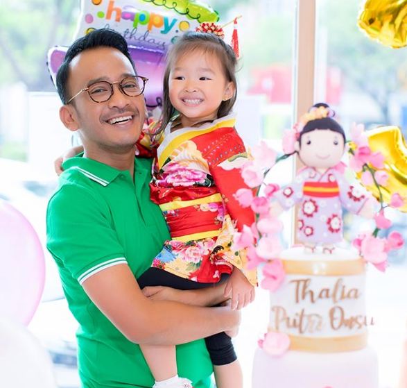 8 Momen ulang tahun Thalia Putri Onsu, unik berkonsep Jepang