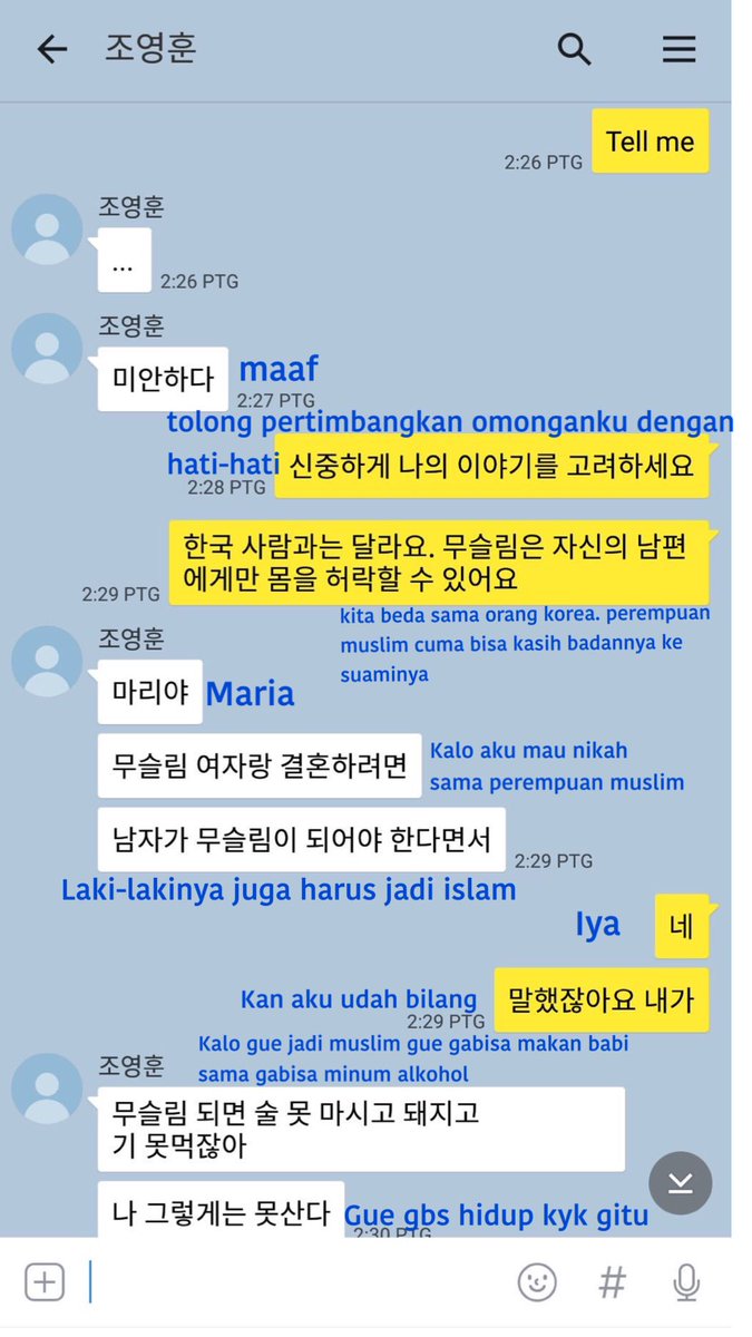 7 Chat cewek Indonesia yang tak jadi dinikahi oppa Korea ini ngeselin