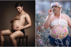 Bukan maternity, 10 potret man-ternity ini bikin geli-geli gimana gitu