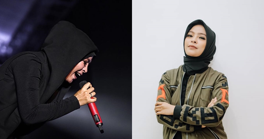 8 Gaya Tantri Kotak dengan hijab hitam, pesonanya misterius