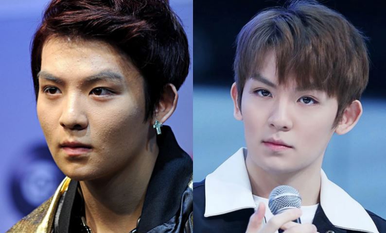 Potret 10 Idol K-Pop cowok tanpa makeup, masih ganteng nggak ya? 