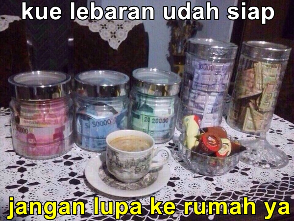 10 Meme 'hidangan Lebaran' ini kocak tapi bikin dongkol gimana gitu