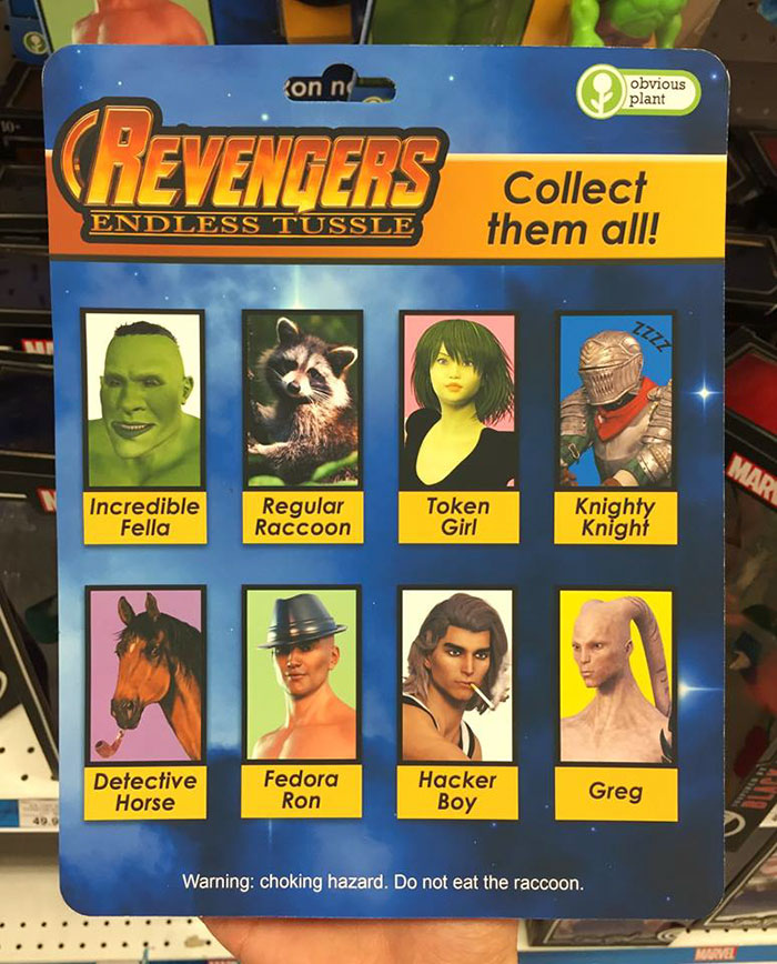 Niatnya meniru, 6 desain mainan karakter Avengers ini gagal total