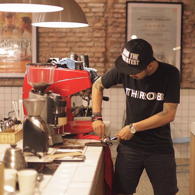 10 Aksi Muhammad Aga, wakil Indonesia di kejuaraan barista dunia 2018