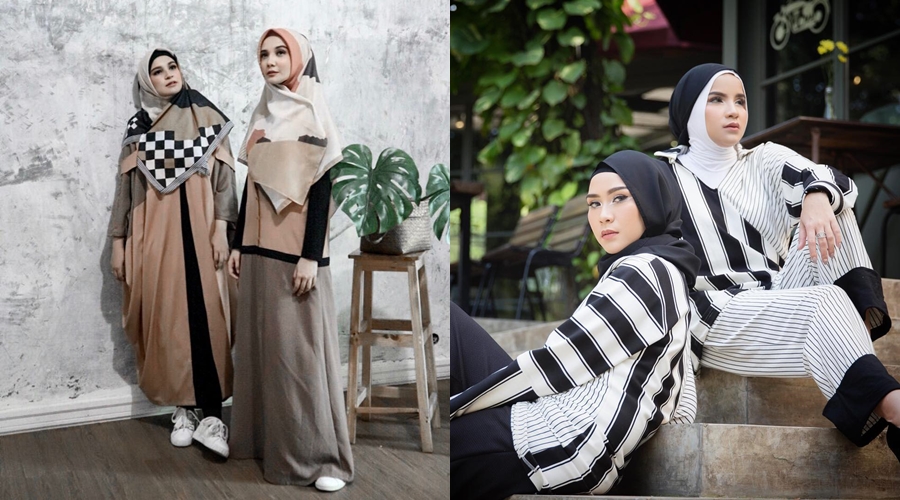 Adu kompak Zaskia-Shireen dan Tasya-Zaskia, mana paling kece?