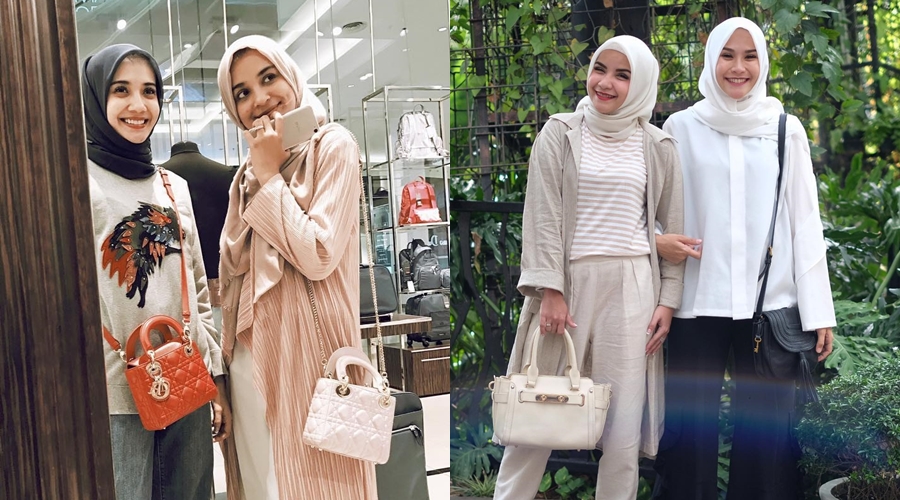 Adu kompak Zaskia-Shireen dan Tasya-Zaskia, mana paling kece?