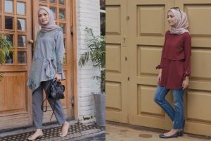 Simpel dan elegan, ini 10 ide outfit bukber ala Mega Iskanti 