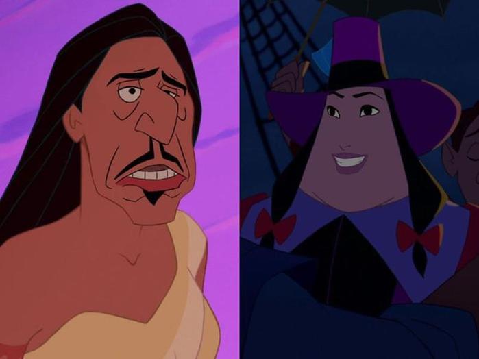 Begini jadinya kalau karakter di 9 film Disney ditukar wajahnya, unik!