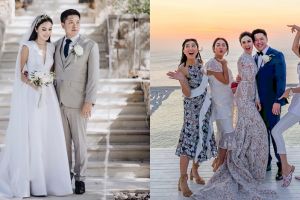 Resmi jadi istri dirut TV, ini 11 momen indah nikahan Ketrin Agustine