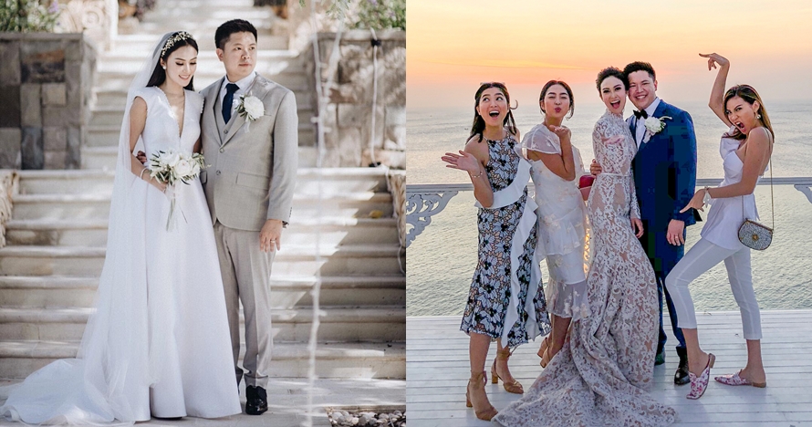 Resmi jadi istri dirut TV, ini 11 momen indah nikahan Ketrin Agustine