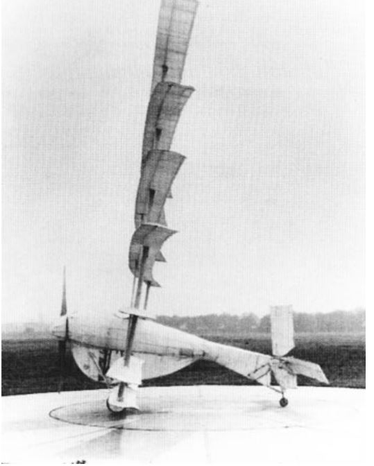 10 Pesawat dengan desain sayap teraneh ada yang punya 21 sayap