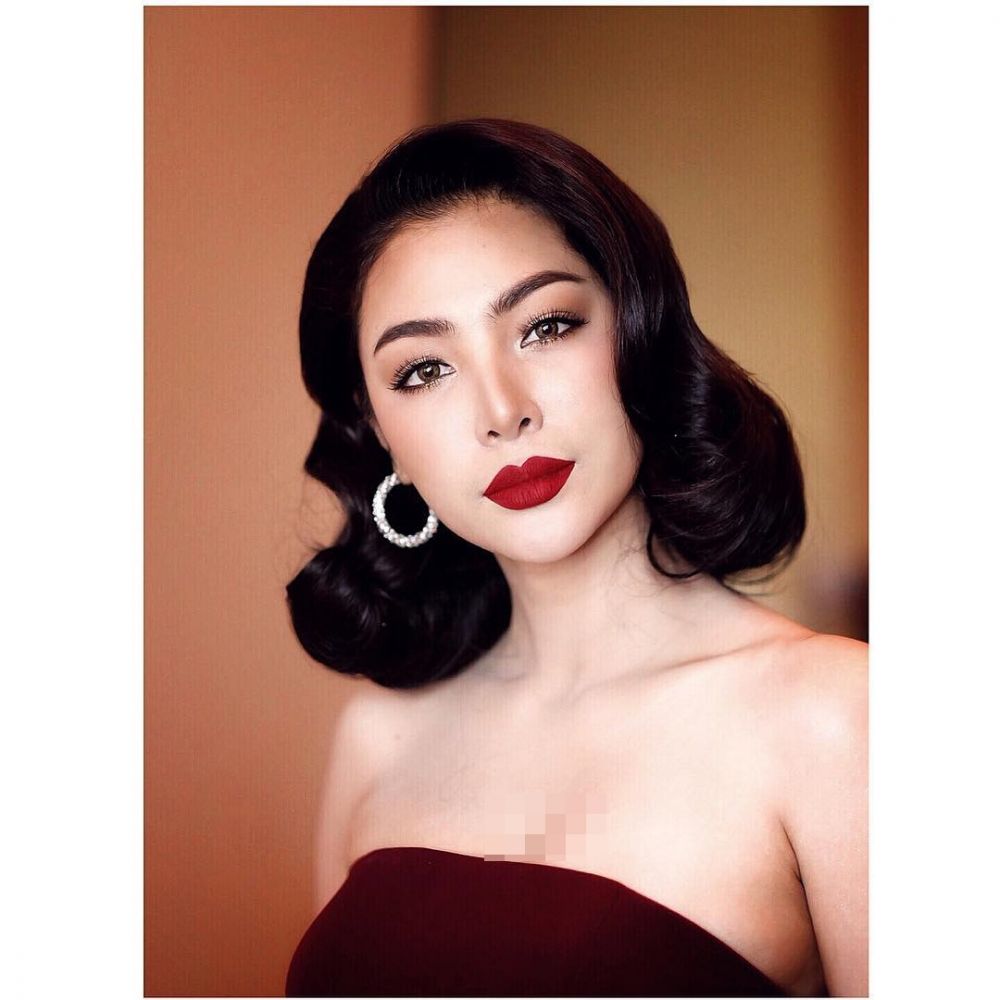 8 Gaya rambut si cantik Faye Malisorn, terlihat simpel dan berkelas