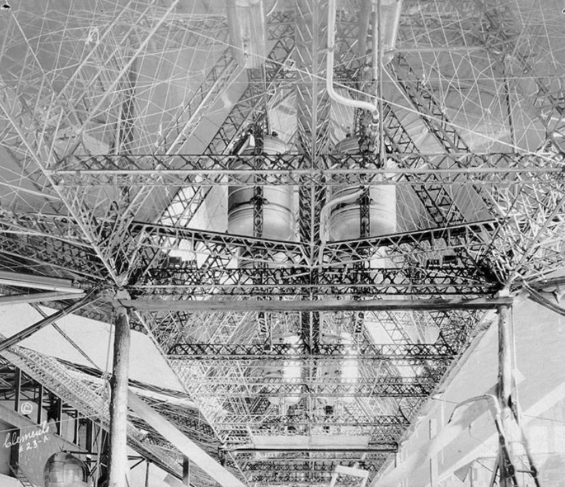 10 Potret proses pembuatan Zeppelin, balon udara terkuat di zamannya