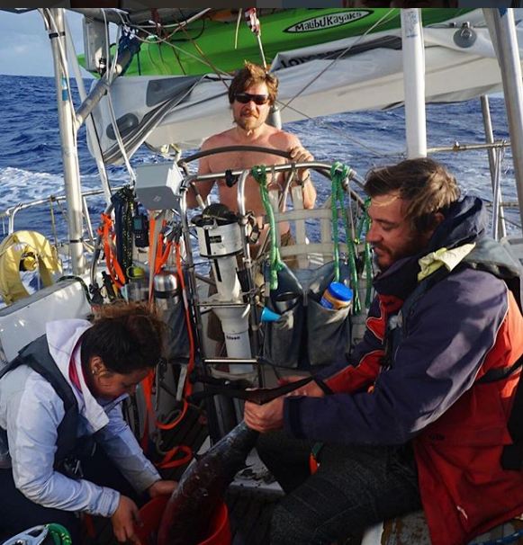 10 Aksi perenang Ben Lecomte seberangi Samudera Pasifik sejauh 8000 km