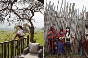 10 Potret Nikita Willy liburan ke Afrika, seru menyatu dengan alam