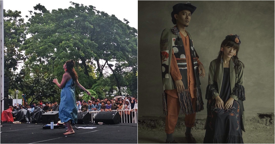 10 Gaya nyentrik Elda 'Stars and Rabbit' saat manggung, sering nyeker