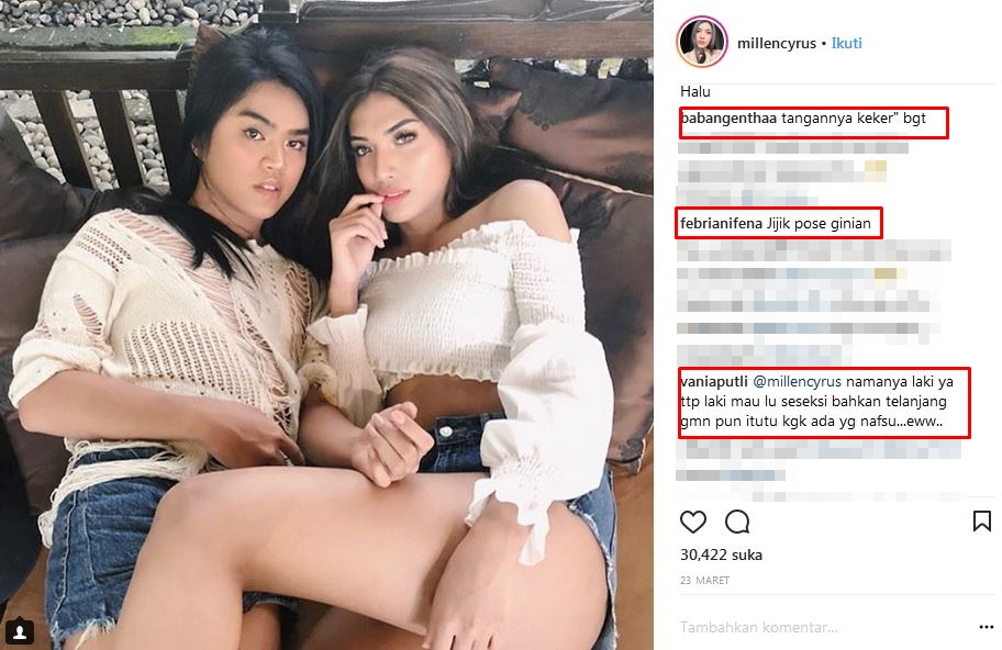 Makin berani, begini 9 gaya hangout Millendaru yang tuai hujatan